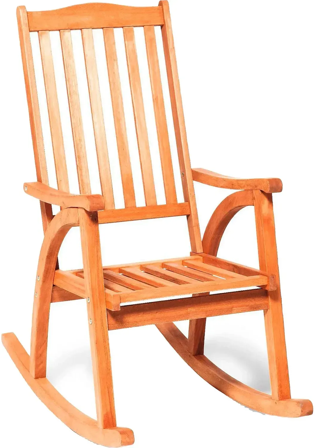 Schaukelstuhl 58 x 100 x 118 cm braun
