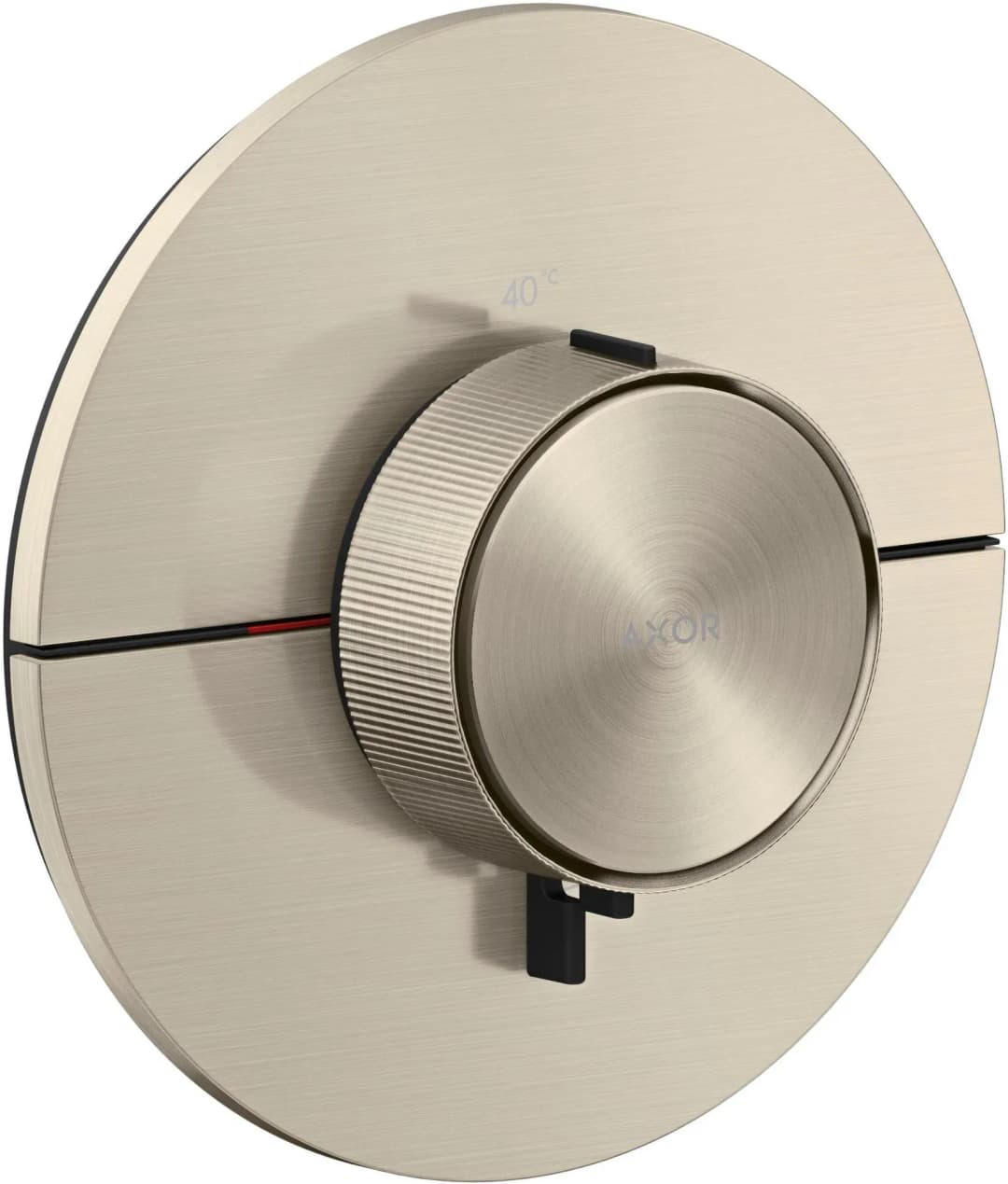 ShowerSelect ID Duschthermostat rund für 1 Verbraucher Brushed Nickel 36759820