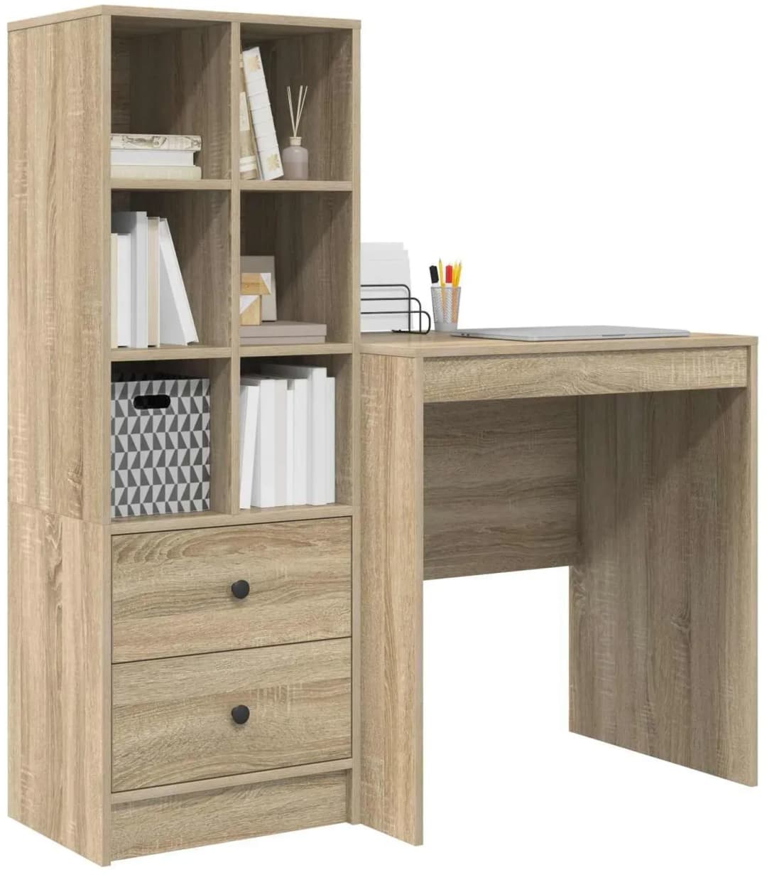Schreibtisch mit Schubladen 2 stk.