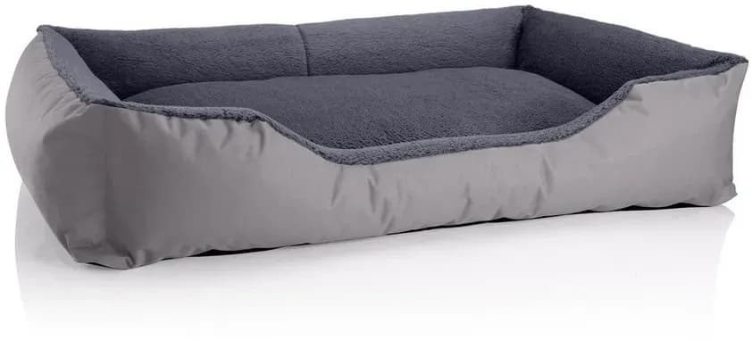 Hundebett TEDDY 150 x 110 cm grau