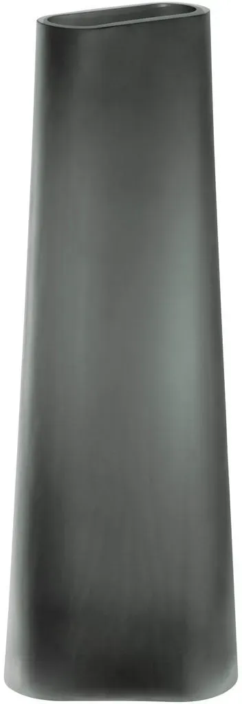 Vase Turno 43,5 cm Glas Grau M (Medium)