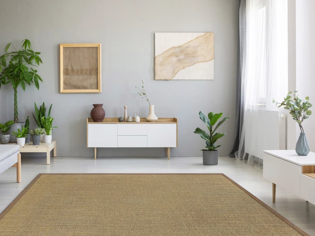 Mara S2 Sisalteppich 133 x 190 cm Braun