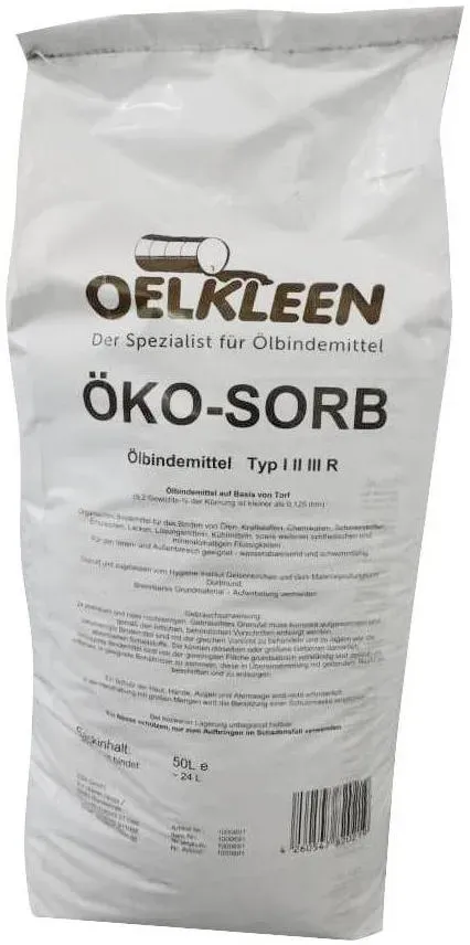 OEL-KLEEN Öko-Sorb Typ R/W 50L auf Torfbasis