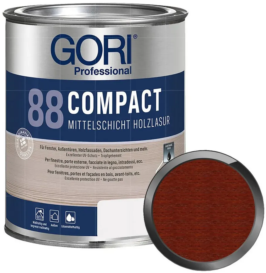 Gori 88 Compact-Lasur Burma Teak seidenglänzend 0,75 l