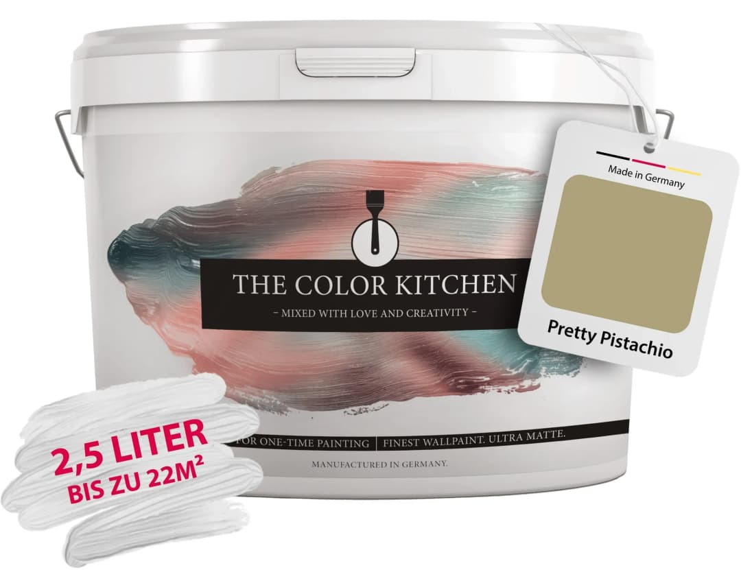 THE COLOR KITCHEN Seidenmatt Grün 2,5 l