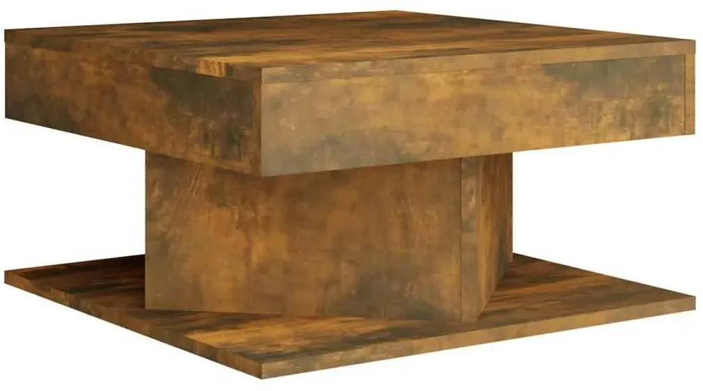 Couchtisch Räuchereiche Eiche 57 x 57 x 30 cm