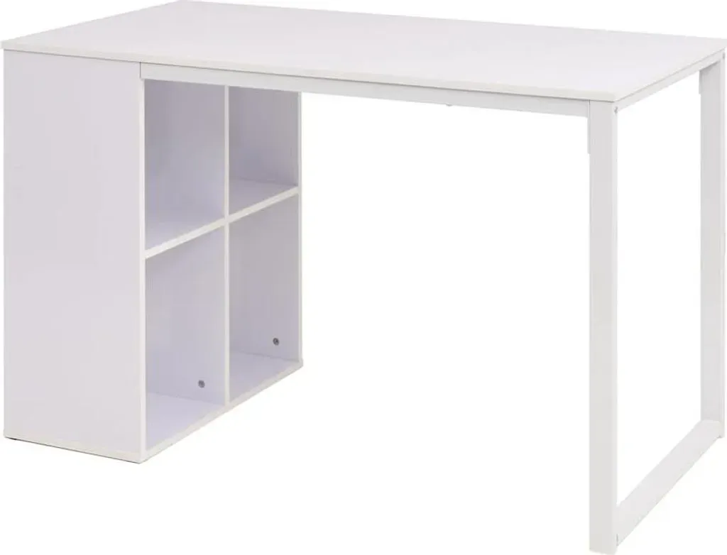 Schreibtisch 120×60×75 cm Weiß