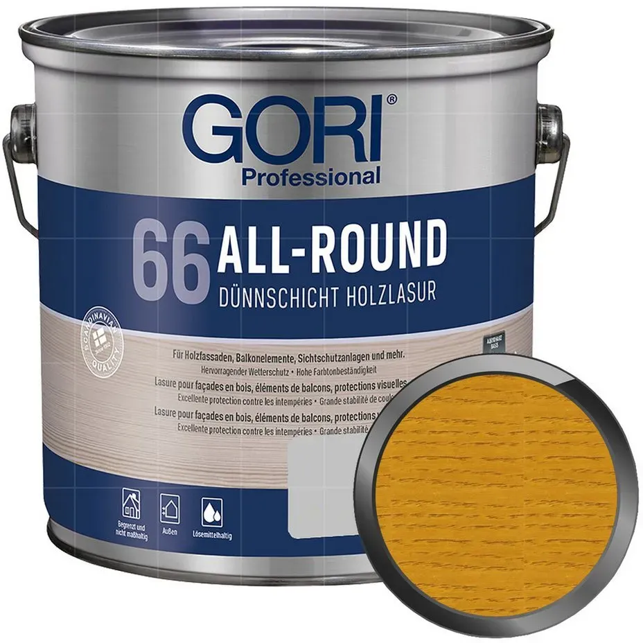 66 Allround-Lasur Eiche Hell 2,5 l