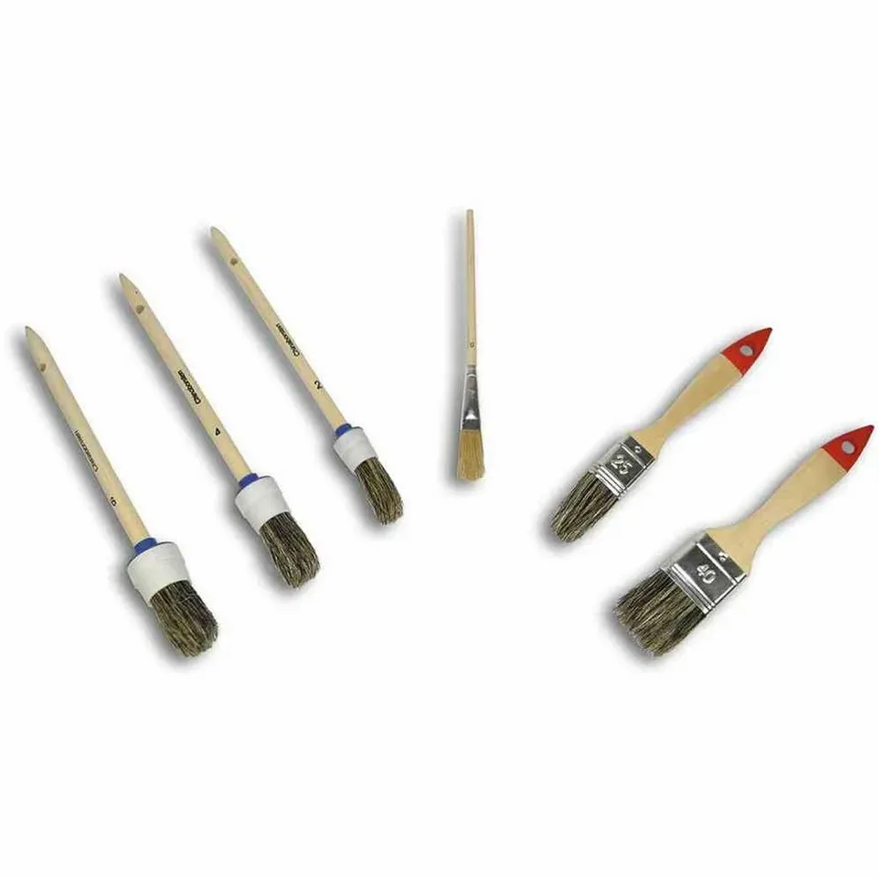 Pinsel Set 6 St. beige