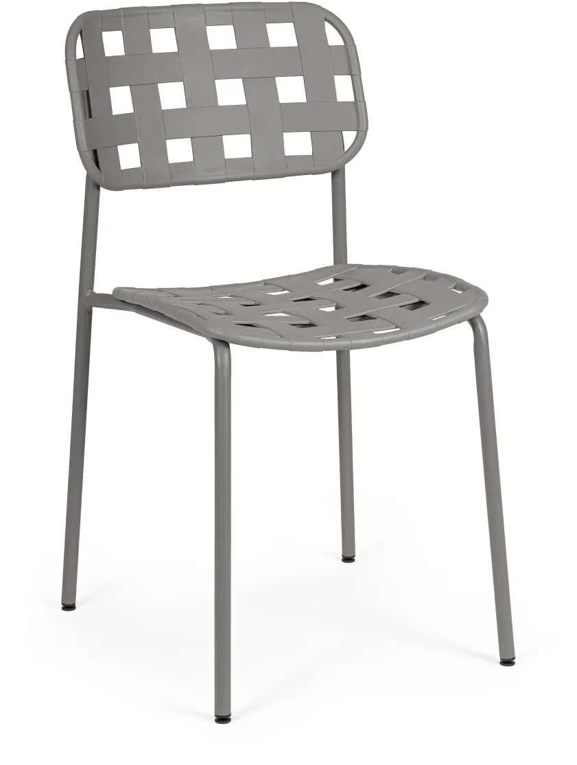 Gartenstuhl Clover grau 4er Set