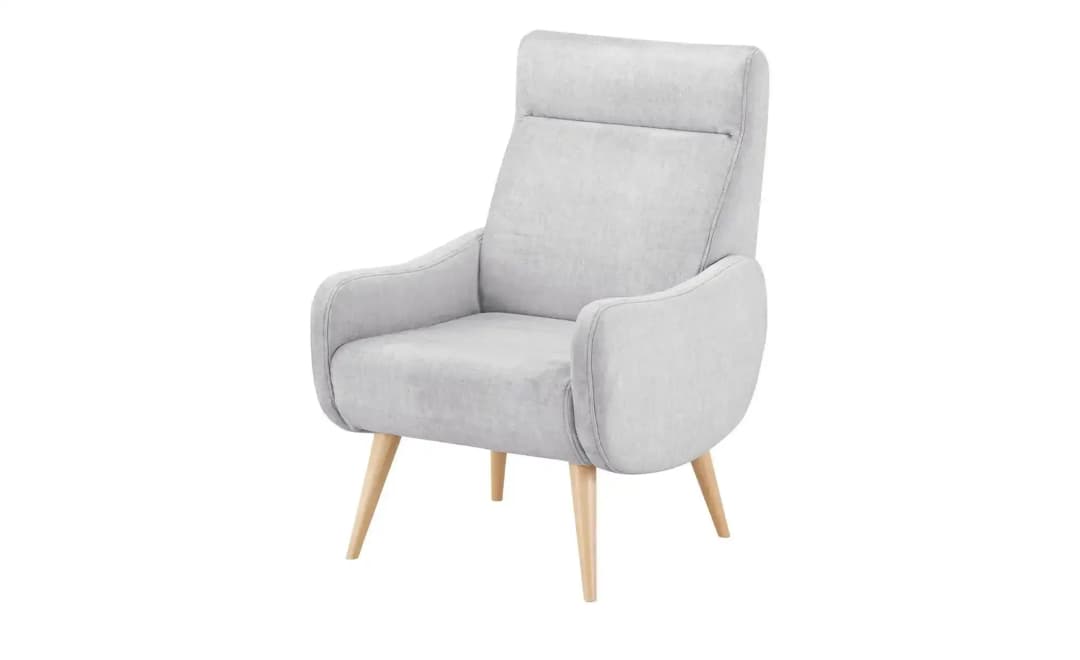 Sessel Scott Flachgewebe 73 x 98 x 78 cm Grau