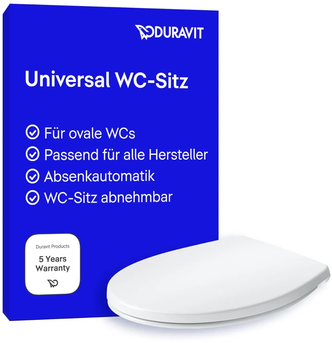 Univavo WC-Sitz Weiß