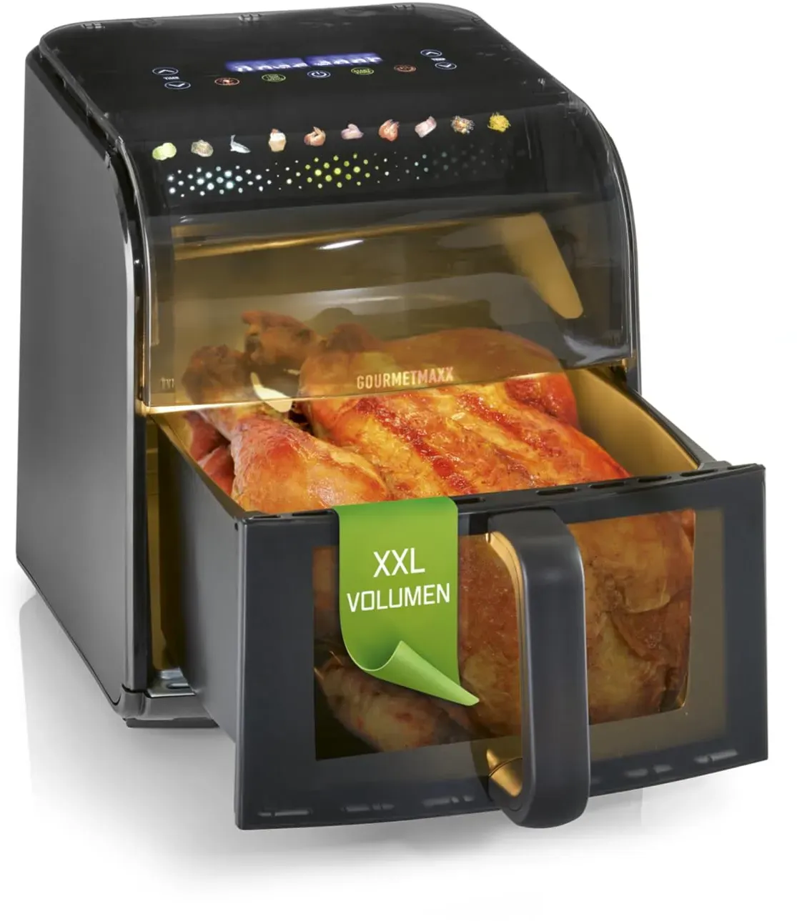 Heißluftfritteuse 7L schwarz