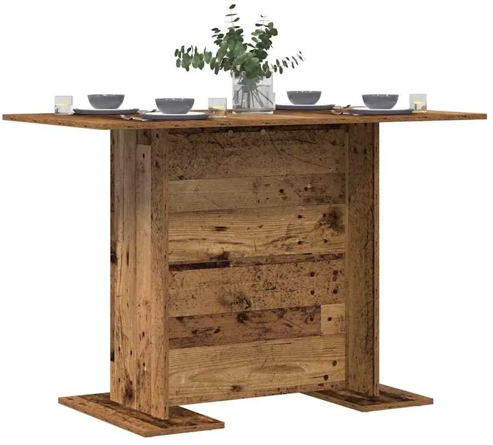 Esstisch 110 x 75 x 60 cm braun