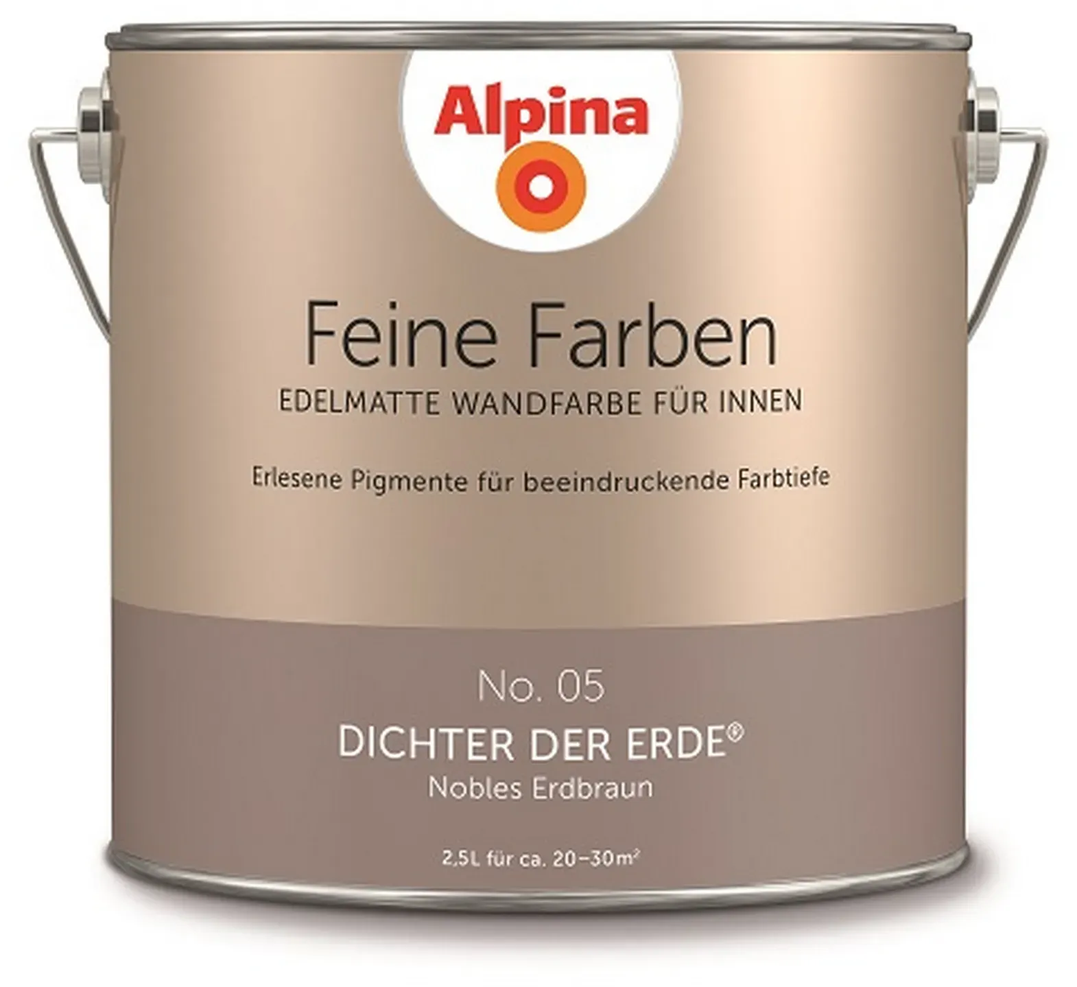 Feine Farben 2,5 l No. 05 dichter der erde