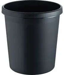Papierkorb 18 l Schwarz