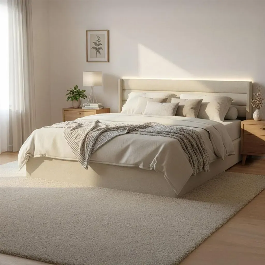 SORINA 200 x 200 cm Beige