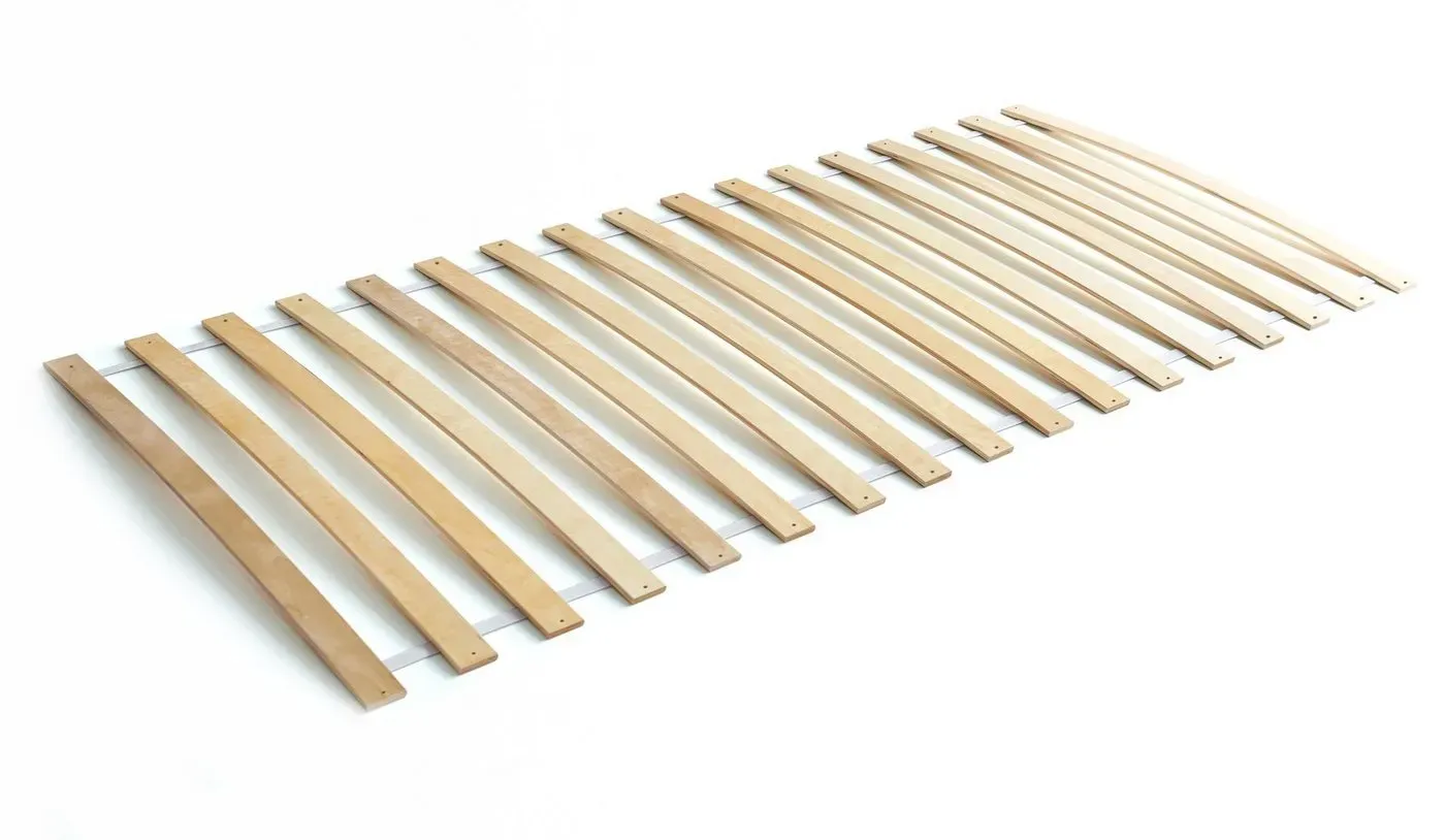 Rollrost Birke mit verstellbarem Kopf- und Fußteil 90 x 200 cm