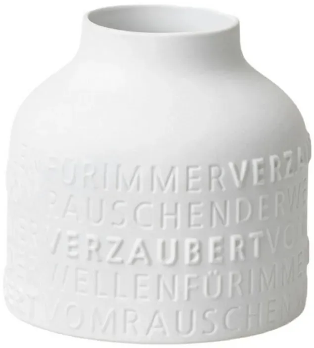 Porzellanvase FÜR IMMER VERZAUBERT Blumenvase Design