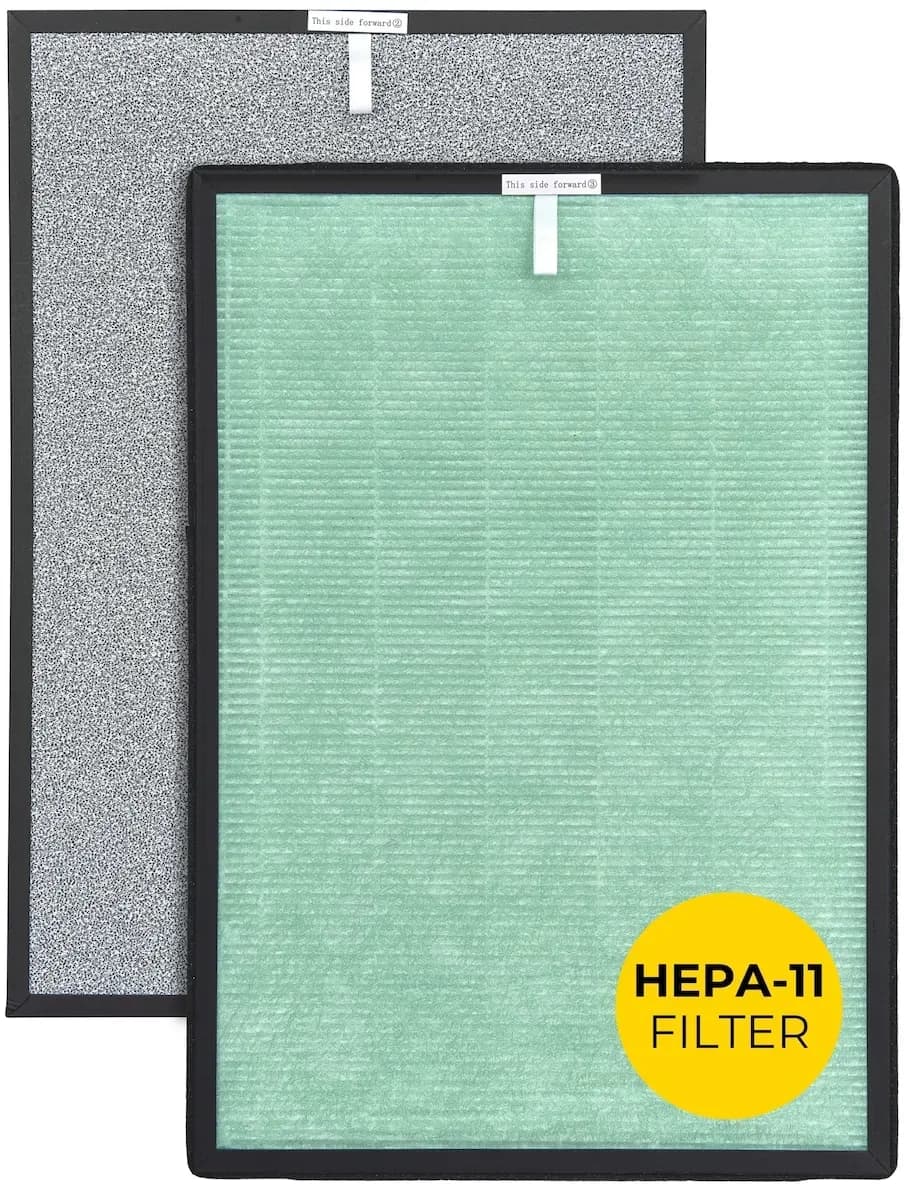 Filterset_LR 67014 we | 4-Fach | HEPA-11, Aktivkohle-, Kalt-Katalysator- und antibakterieller Filter