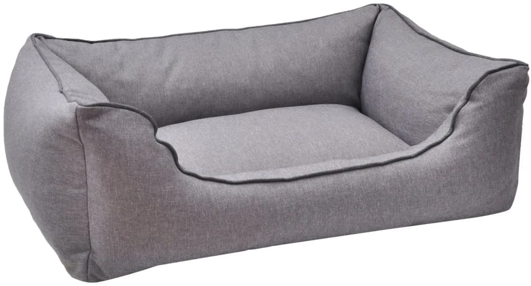 Hundesofa Basic Line 80 x 80 cm grau