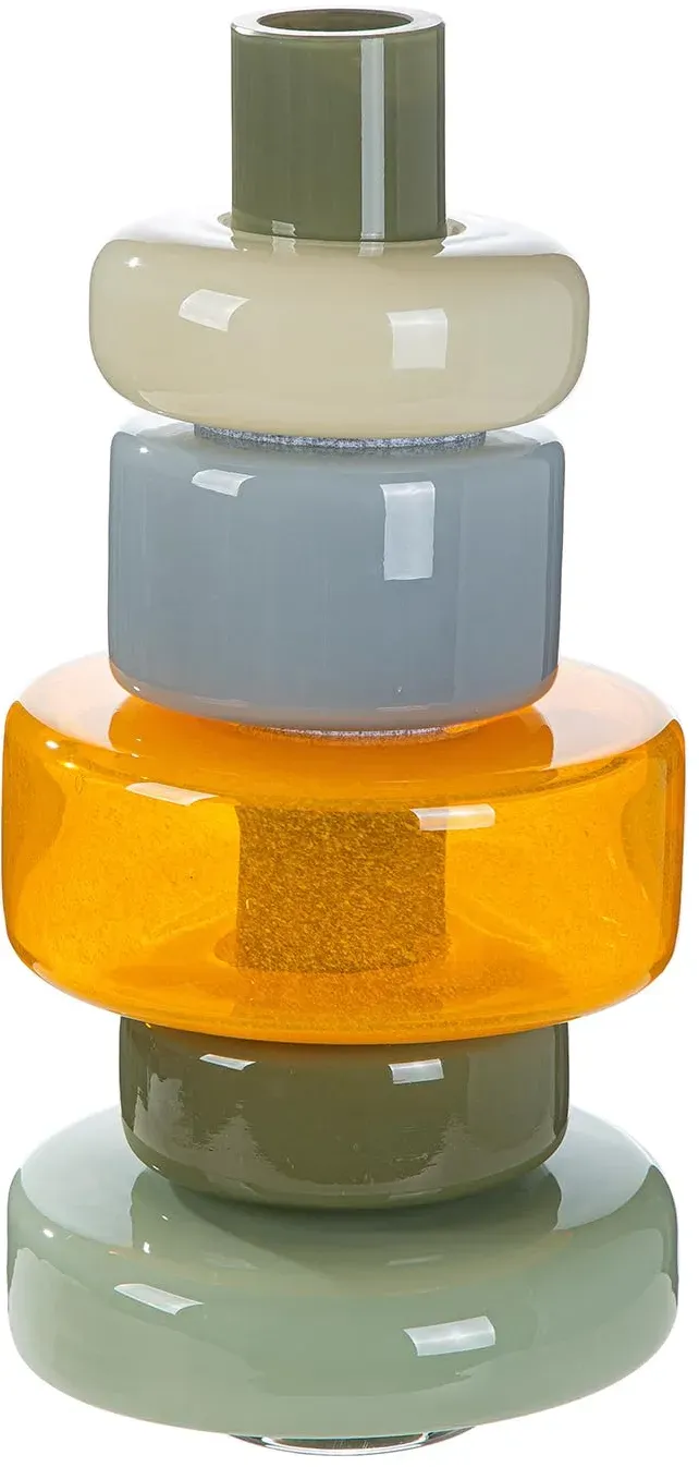 Vase Stack mehrfarbig 34,5 cm