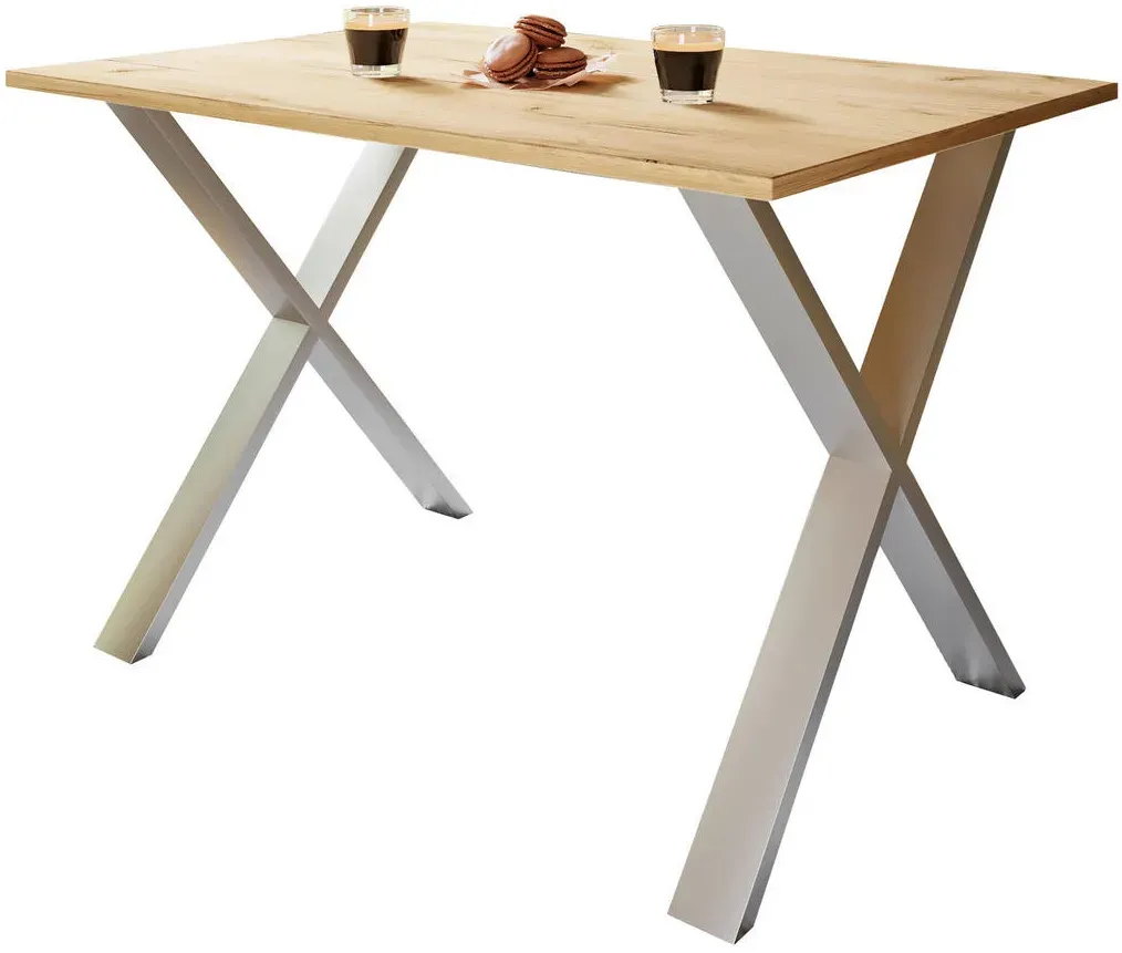 Schreibtisch Lona Eiche / Braun