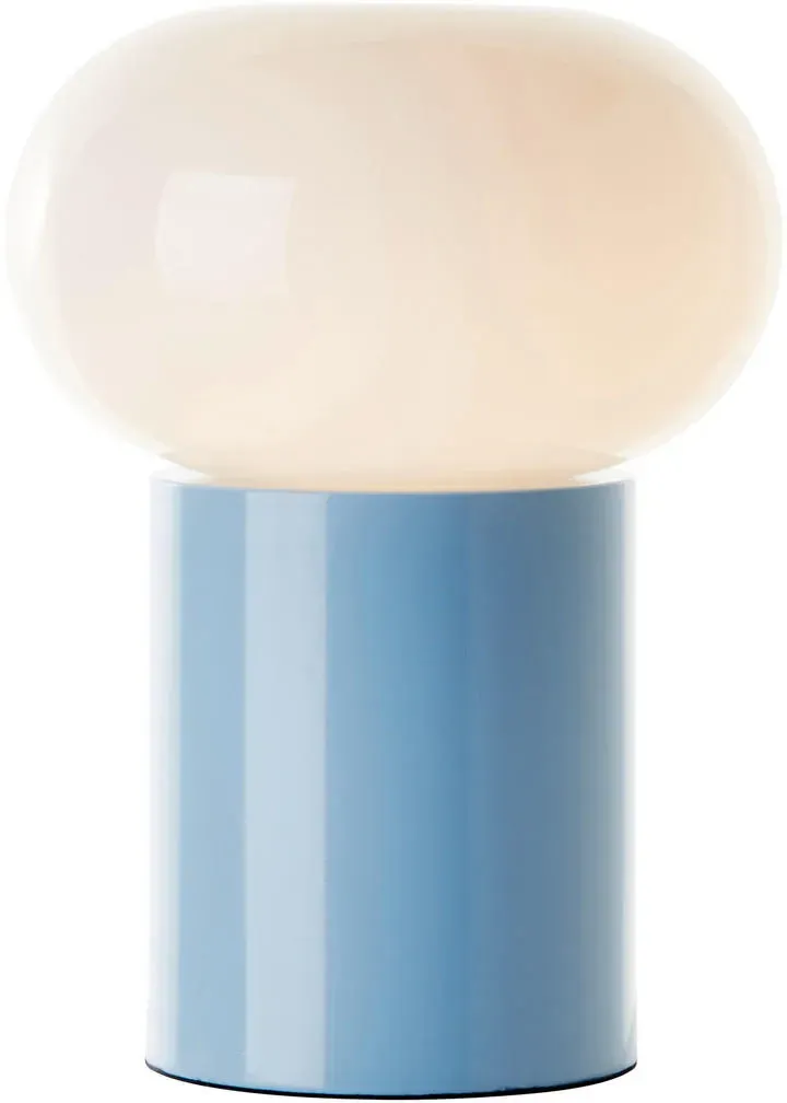 Tischleuchte Daeny Blau/Weiß max. 25 Watt