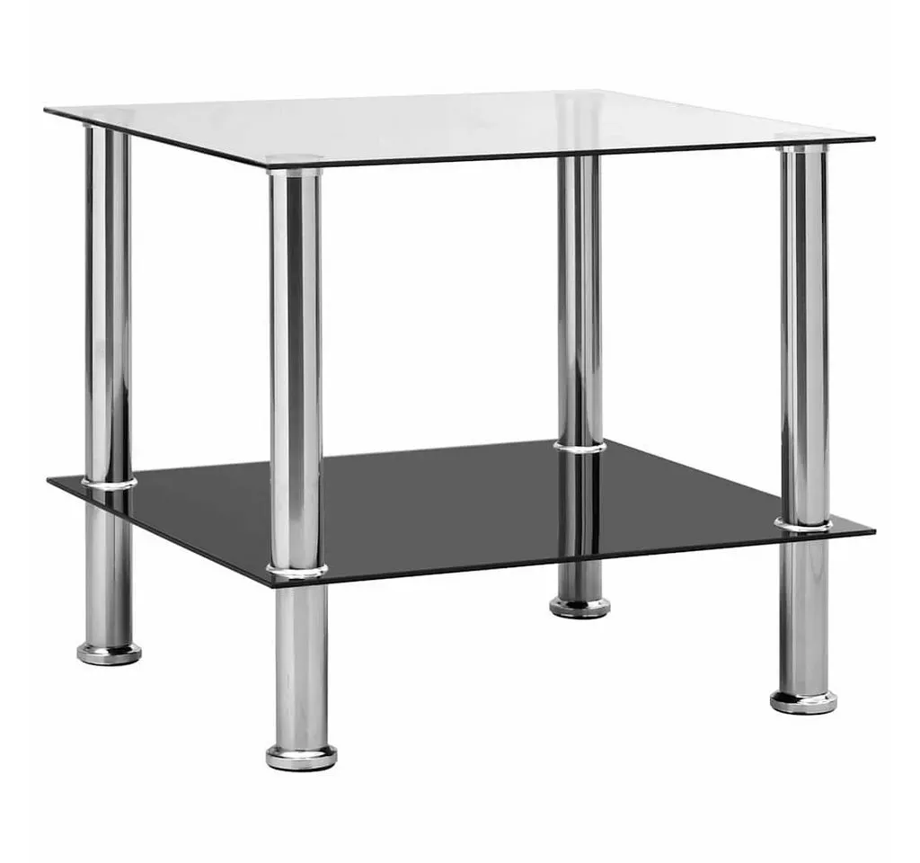 Beistelltisch Transparent 45x50x45 cm Hartglas