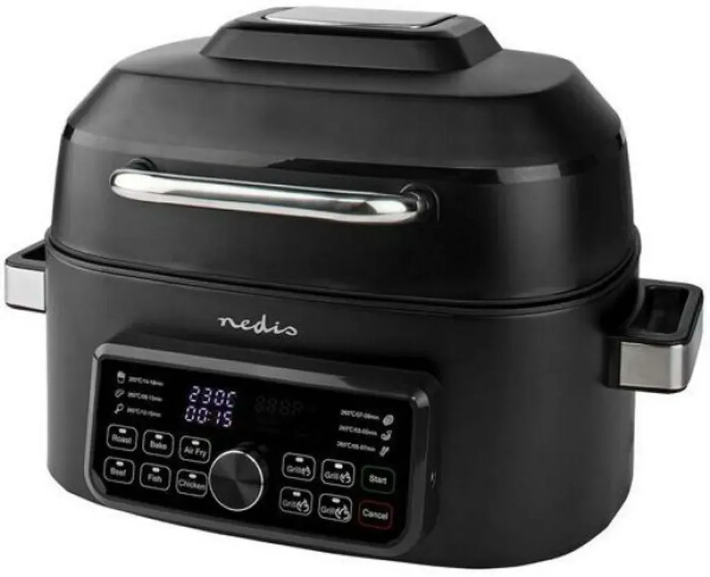 Heißluftfritteuse 6L schwarz