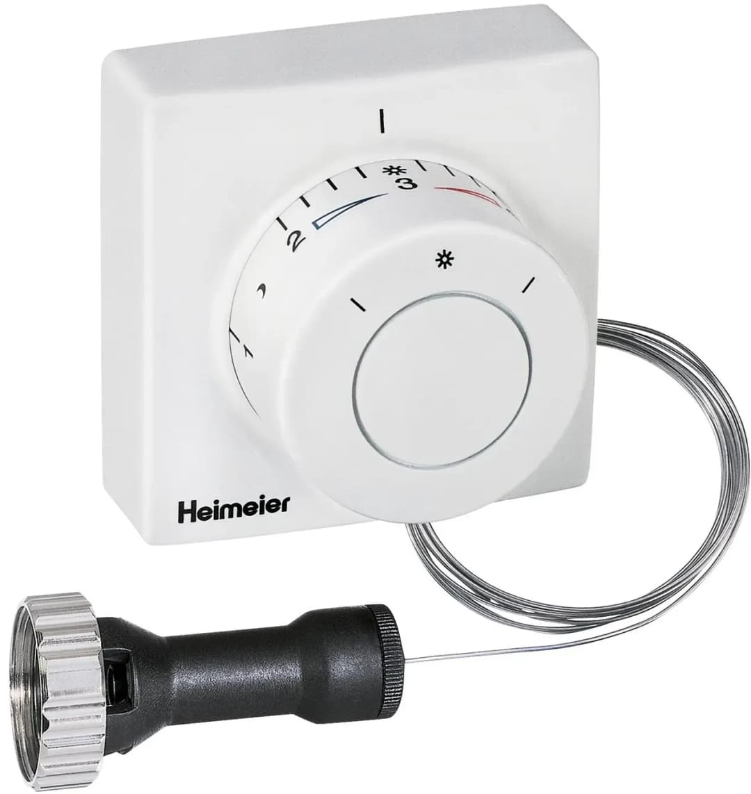 Thermostatkopf F Ferneinsteller Kapillarrohr 2 m