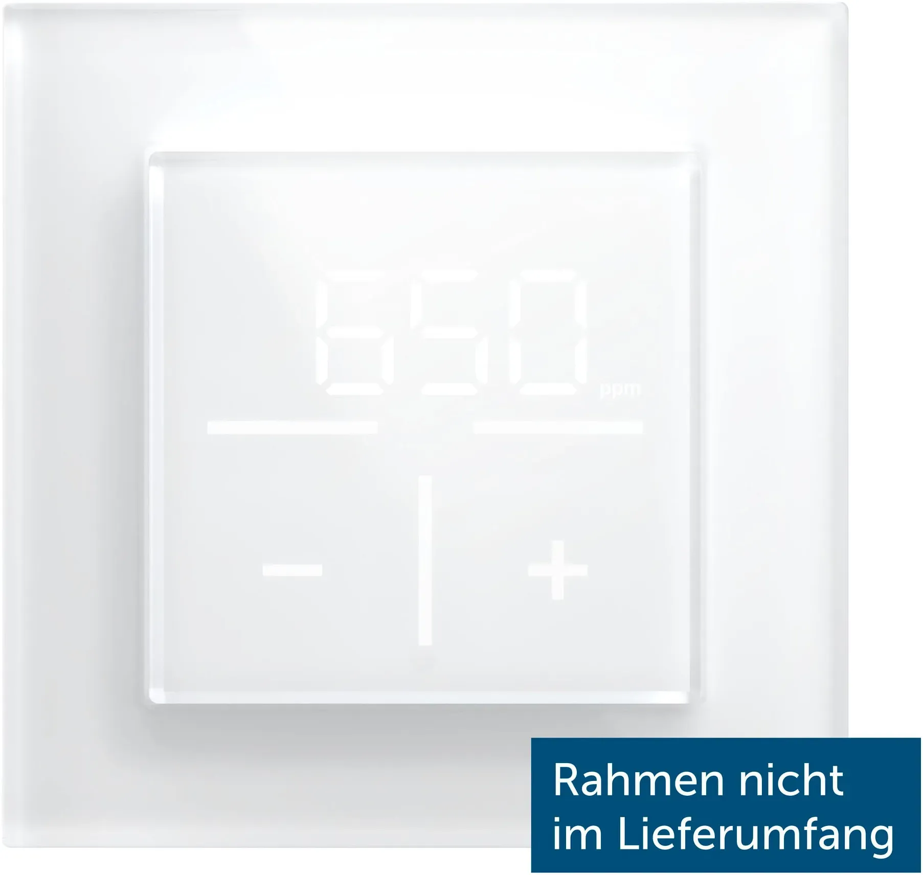 Glas-Wandthermostat mit CO2-Sensor Raumthermostat