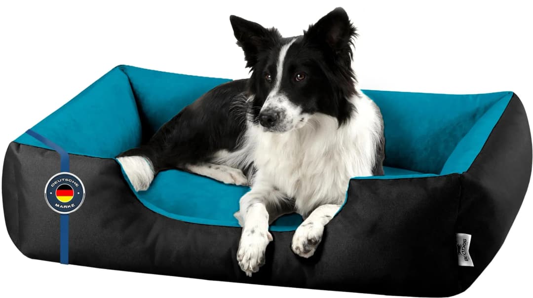 Hundekissen LUPI 100 x 85 cm blau