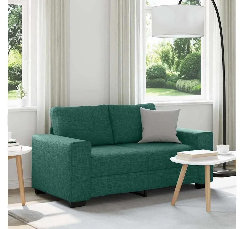 Couch Polyester 2-Sitzer Dunkelgrün