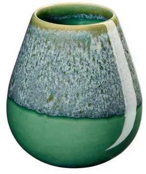 ASA Vase IL CAPRICCIO, Jadegrün, Keramik, 18 cm Dekoration, Vasen, Keramikvasen