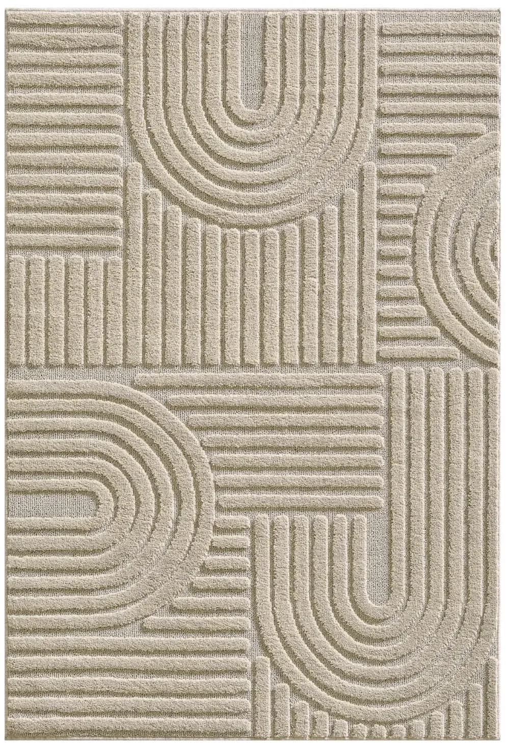 ART 1121 Hochflorteppich 280 x 370 cm Beige