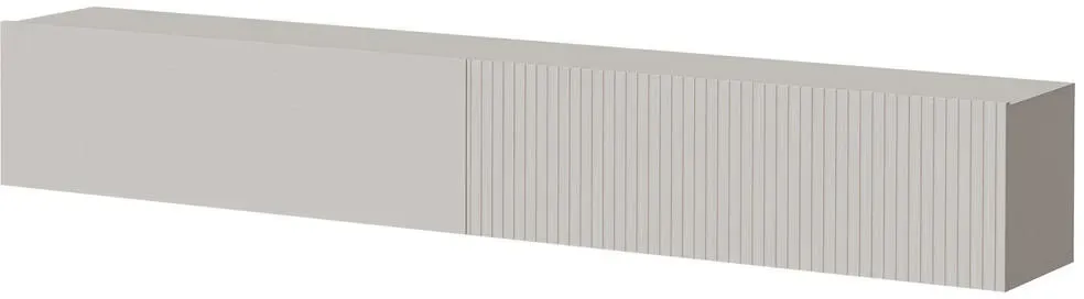Capital TV-Lowboard 200x31x30 cm Beige PVC/MDF/Melamin/Holzwerkstoff