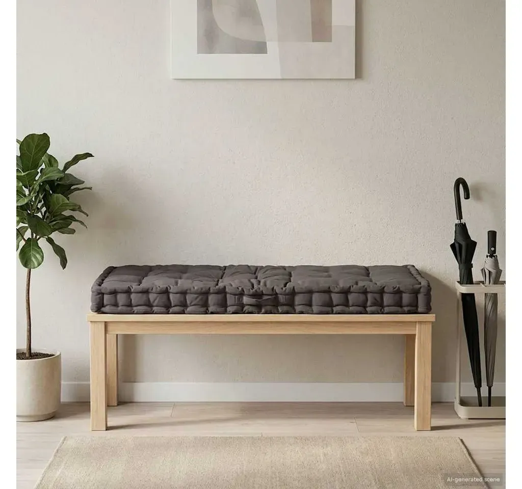 Palettenkissen 120 x 80 cm Anthrazit
