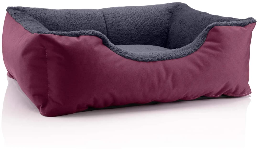 Hundekissen Teddy M 100 x 75 cm grau