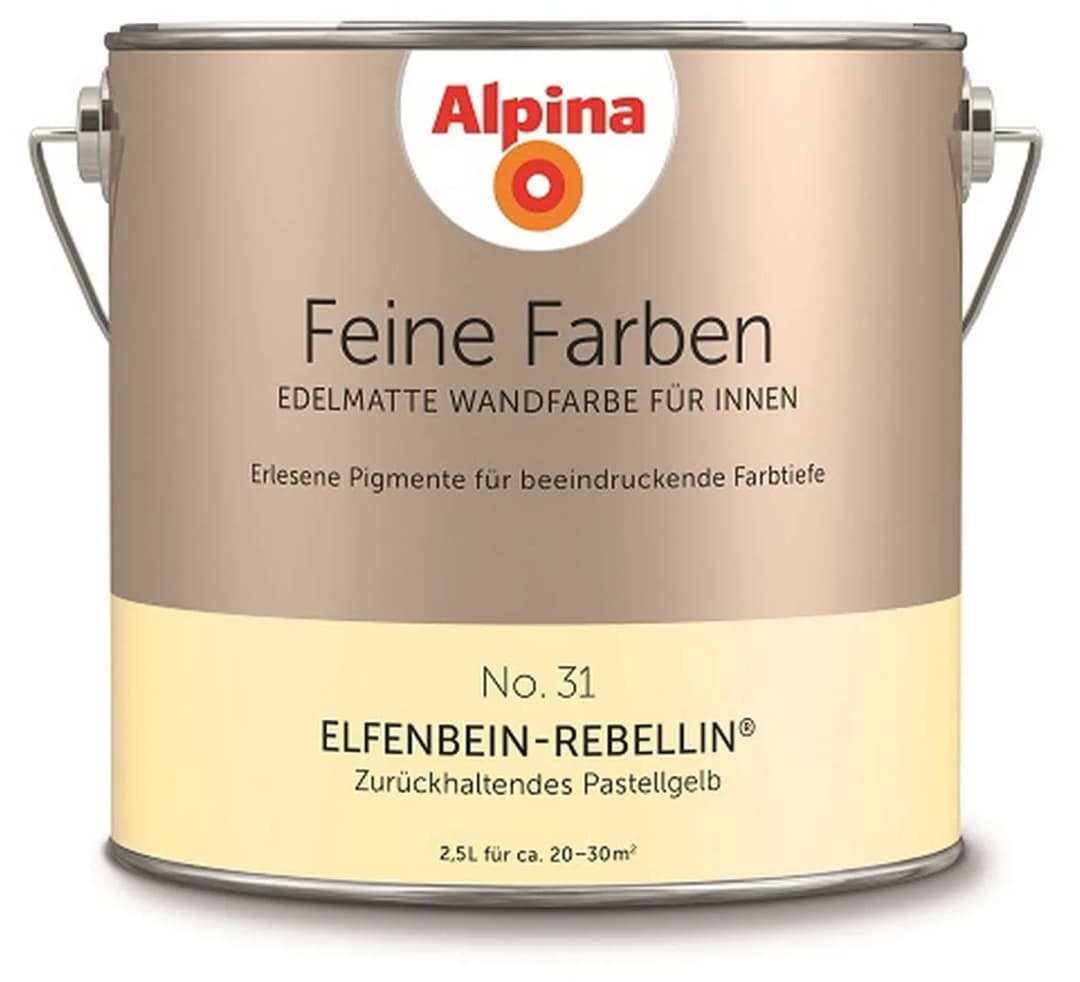 Feine Farben 2,5 l No. 31 elfenbein-rebellin