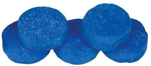 Abflussreiniger für Trenntoilette Villa/Pee/Tiny/Rescue, 5-Tabs, blau