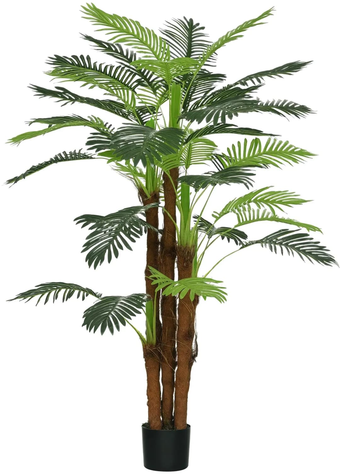 Künstliche Palme 160cm Kunstpalme mit 36 Palmenwedel Groß im Topf | Kunstpflanze Kunstpflanzen, Künstliche Pflanzen Wie Echt, Zimmerpflanze, Wohnzimmer, Büro, Balkon, Dekoration