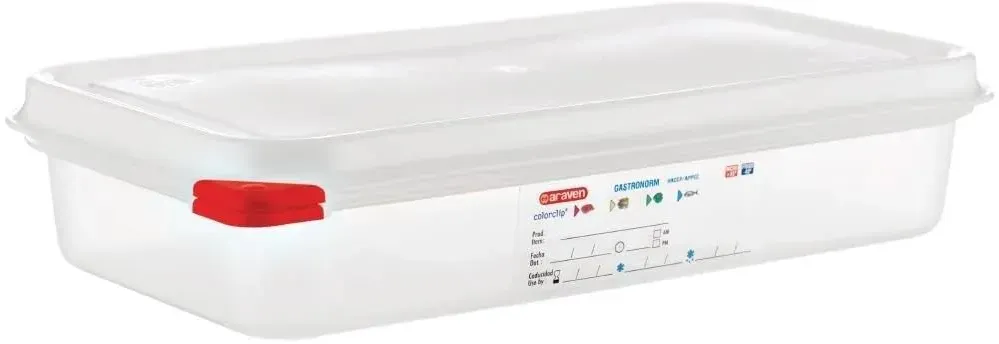 Frischhaltedose weiß 65 cm 2,5 l 4-teiliges Set