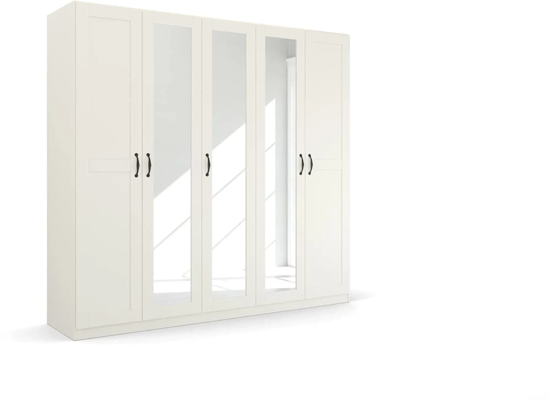Drehtürenschrank Cottage by Quadra Spin 226 x 210 x 54 cm Weiß