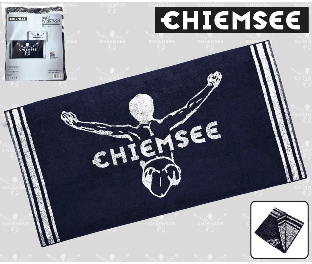 Chiemsee Handtuch 70 x 140 cm dunkelblau