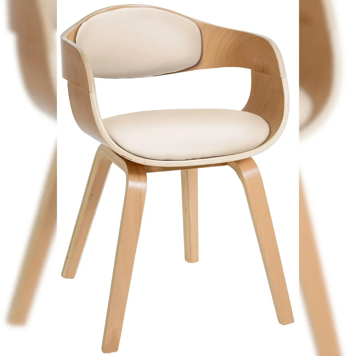 Kingston Kunstleder creme/natura