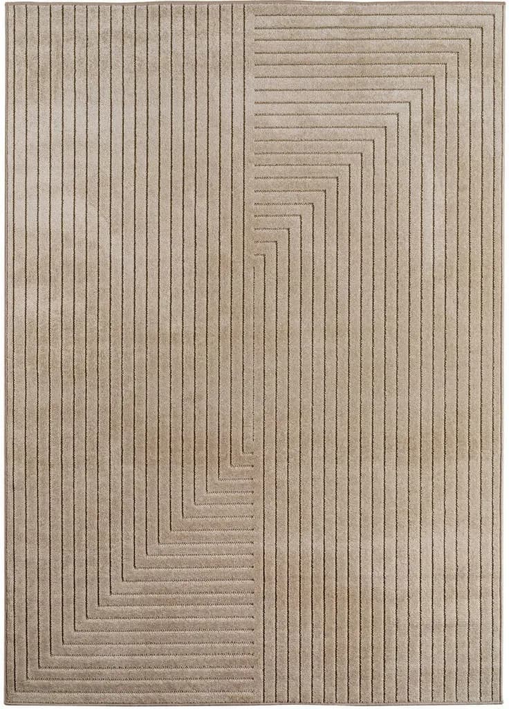 ENGADIN Kurzflorteppich 280 x 370 cm Beige