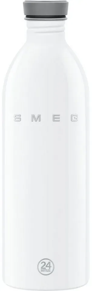 Edelstahlflasche Weiß 1 l
