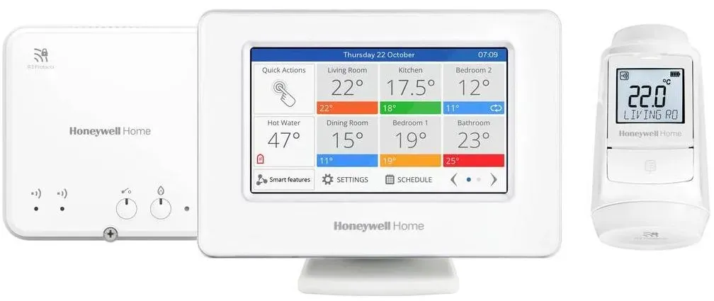 Honeywell Heizkörperthermostat-Set evohome EVO-HOUSE-PLUS,