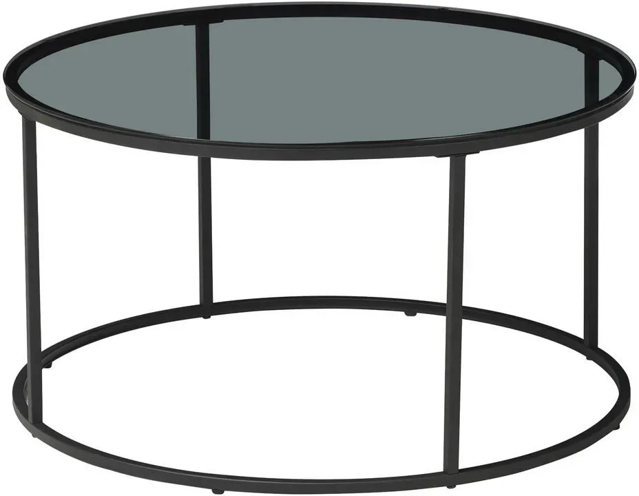 Couchtisch Kolari Schwarz Metall 45 x Ø80 cm